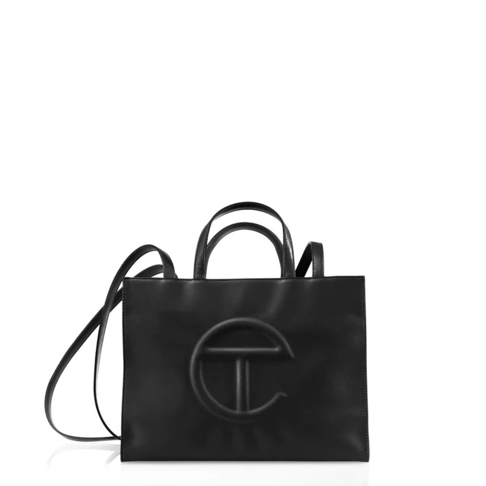 telfar medium black bag